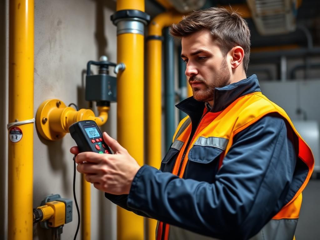 Détection fuite de gaz